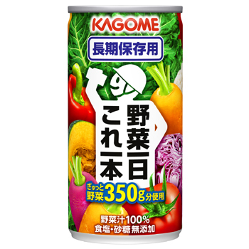 野菜一日これ一本 長期保存用 190g(30缶)[ カゴメ 5年保存 ]