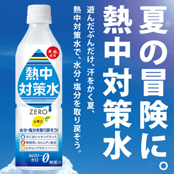 熱中対策水 レモン味[500ml]24本入