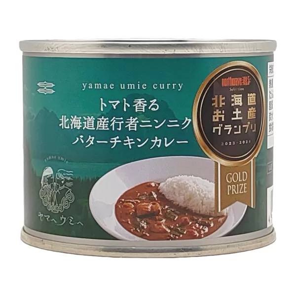 トマト香る北海道産行者ニンニクのバターチキンカレー 24缶