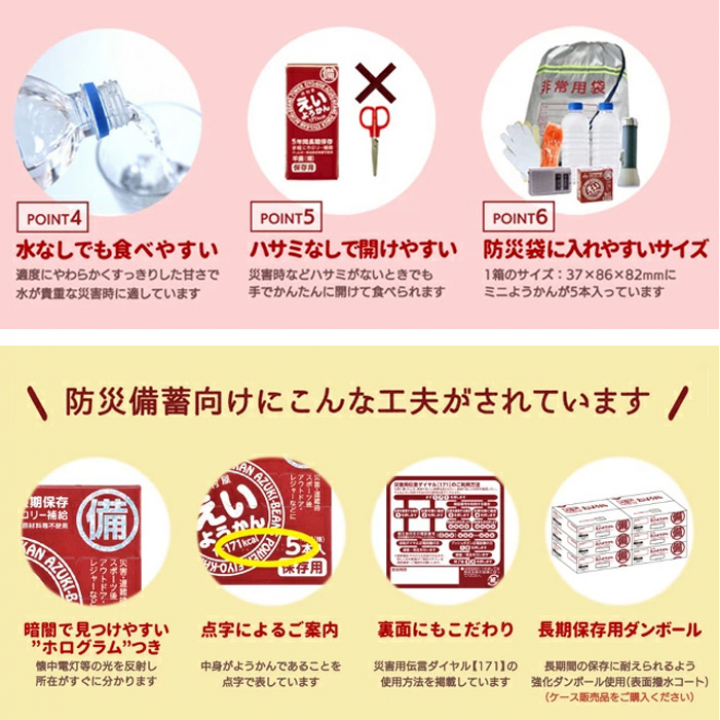 ４人家族３日分セット<br>ファミリー備蓄セット水なし・トイレ付き！